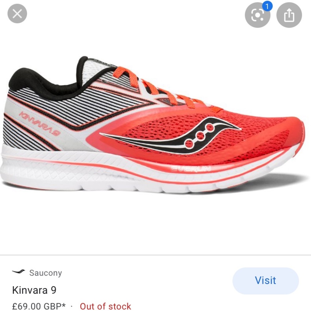 Saucony kinvara 9